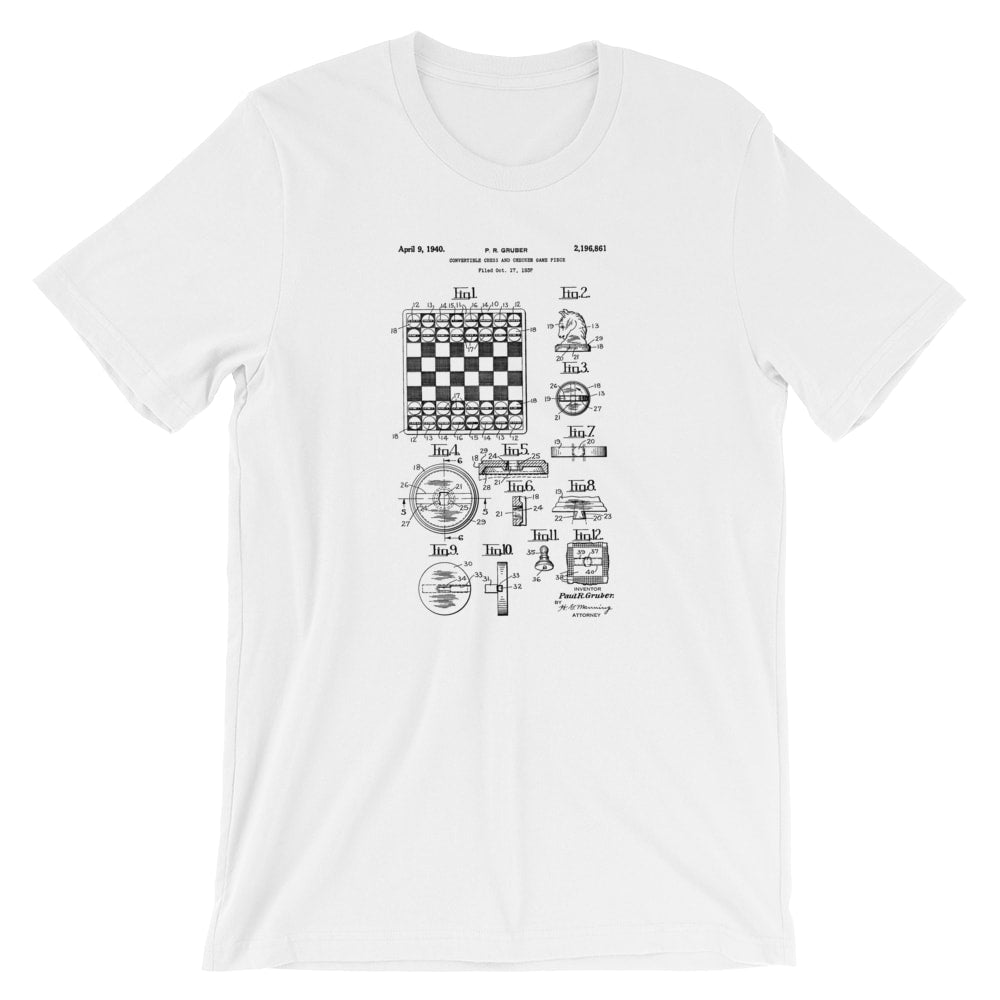 Chess Patent T-Shirt - Mighty Circus