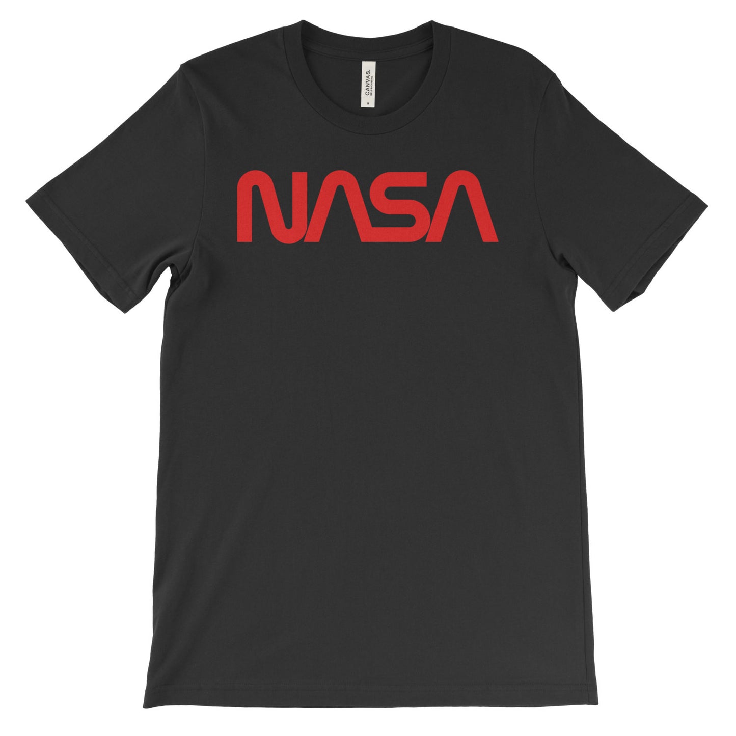 NASA Worm Logo (center) T-Shirt - Mighty Circus