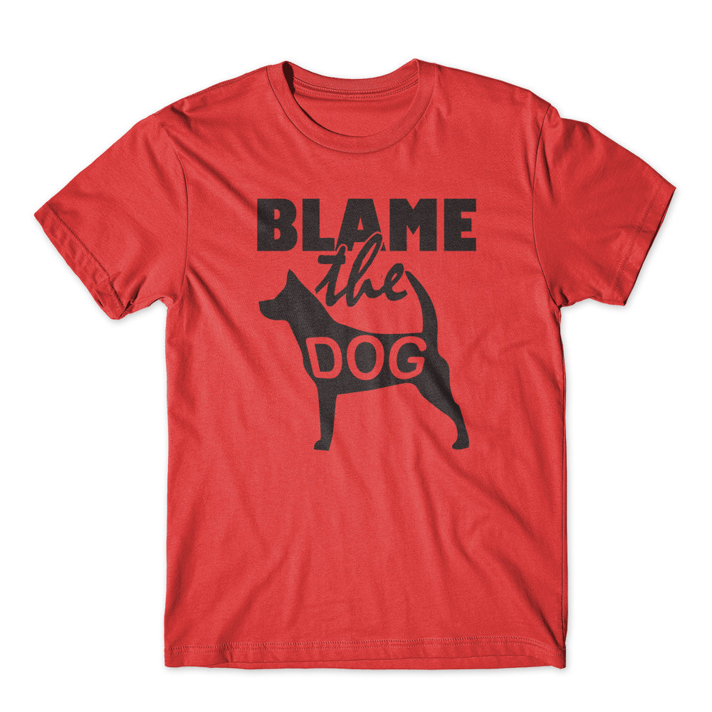 Blame The Dog T-Shirt 100% Cotton Premium Tee