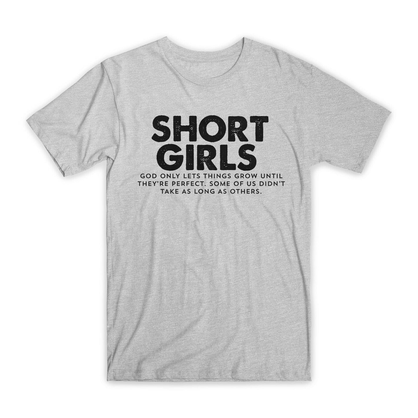 Short Girls T-Shirt Premium Soft Cotton Crew Neck Funny Tees Novelty Gifts NEW