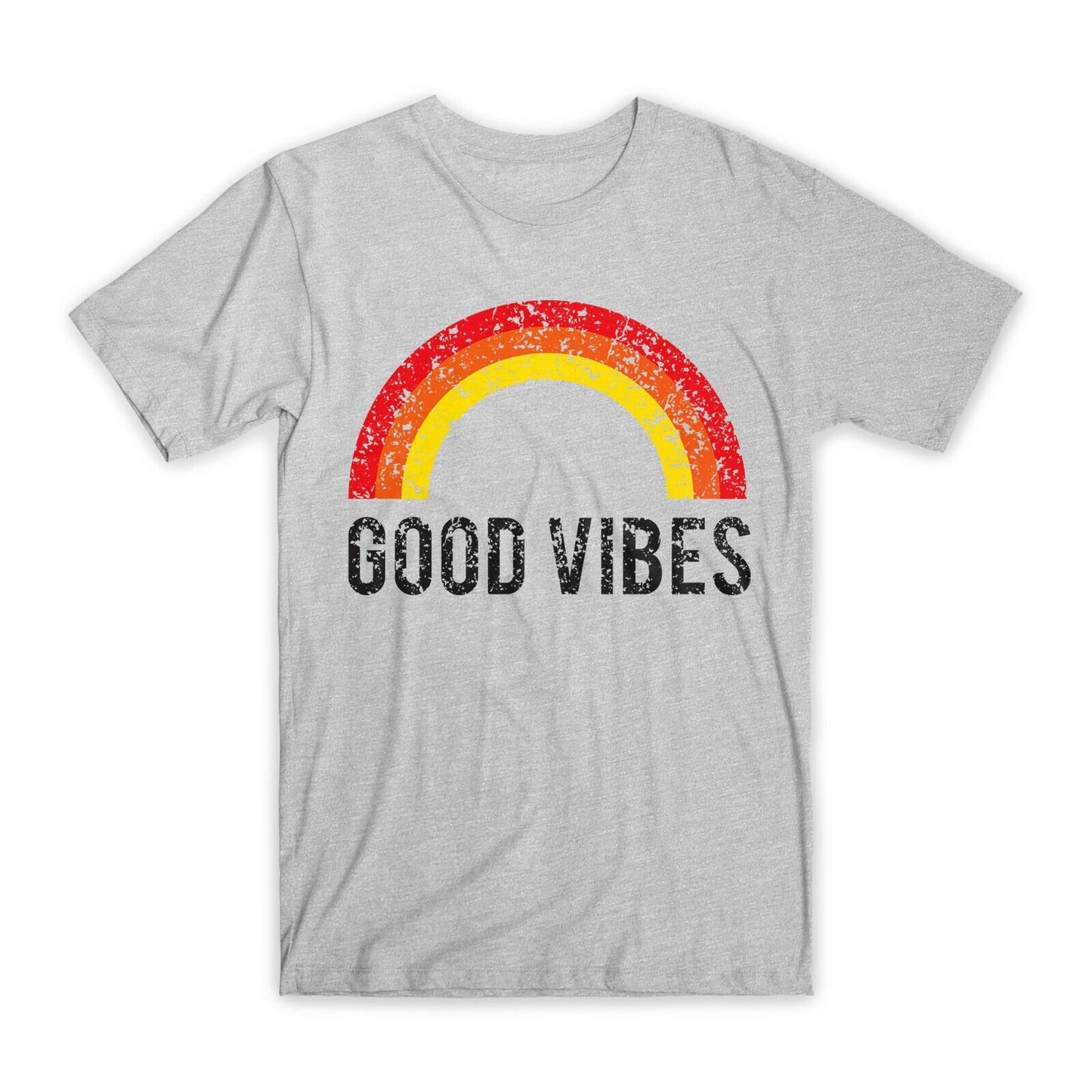 Good Vibes T-Shirt Premium Soft Cotton Crew Neck Funny Tees Novelty Gifts NEW