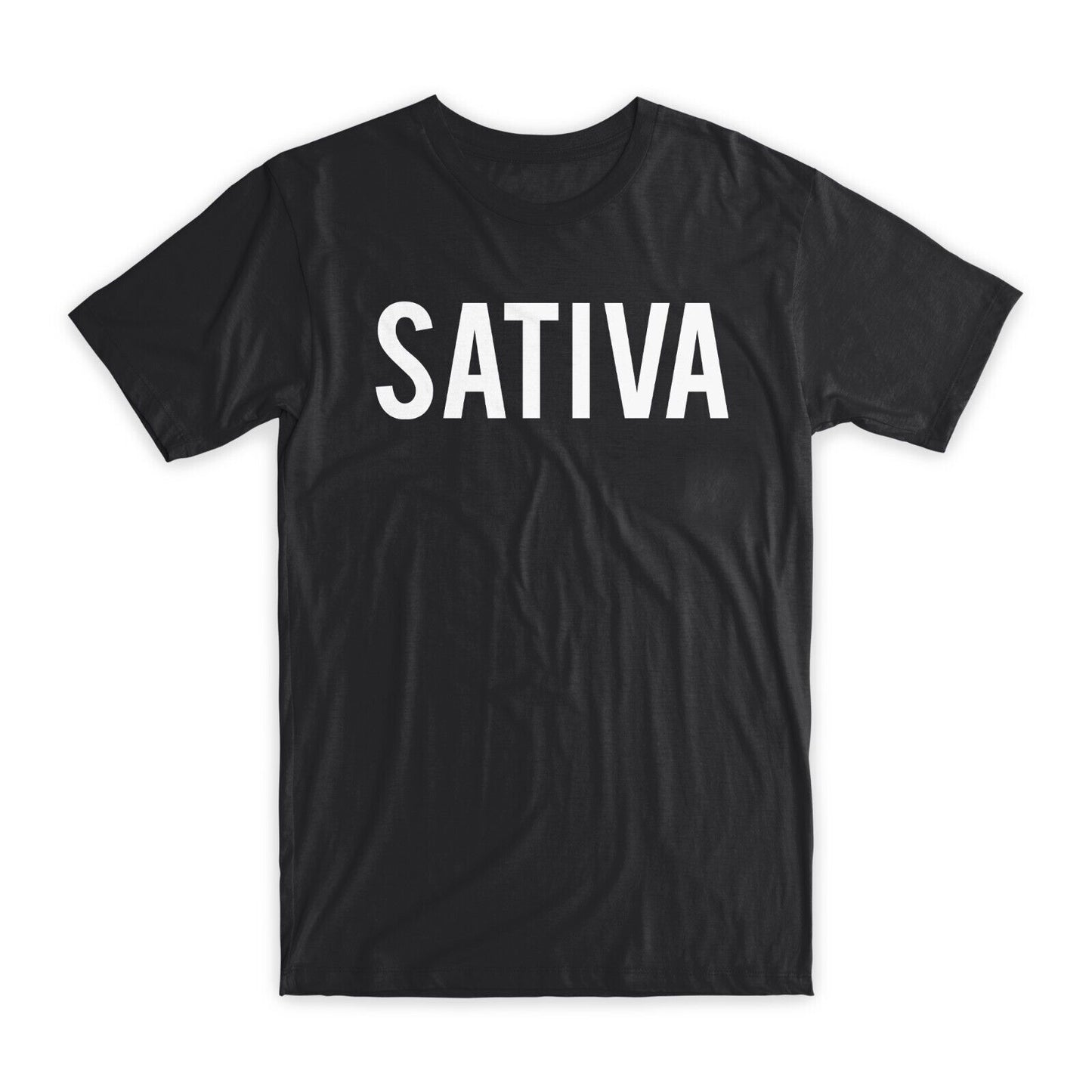 Sativa Printed T-Shirt Premium Soft Cotton Crew Neck Funny Tees Novelty Gift NEW