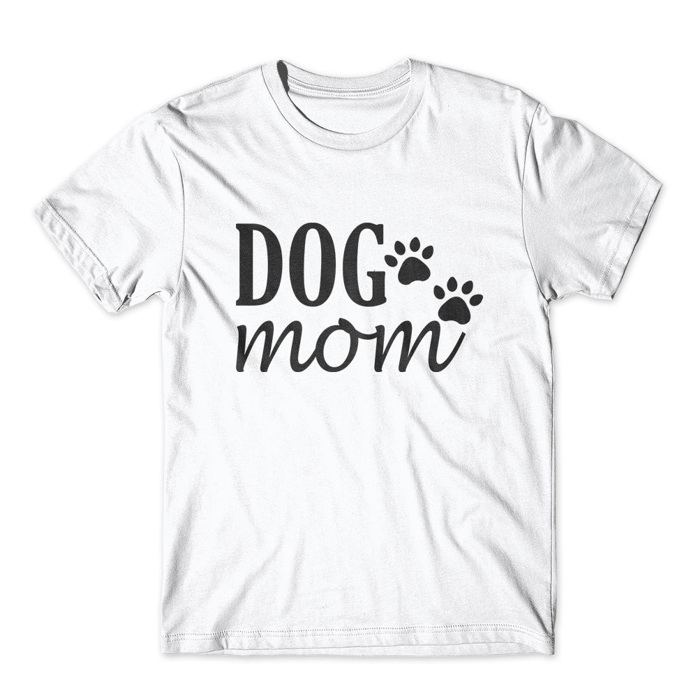 Dog Mom T-Shirt 100% Cotton Premium Tee