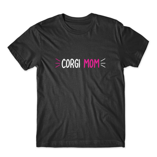 Corgi Mom T-Shirt 100% Cotton Premium Tee