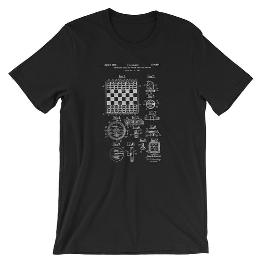 Chess Patent T-Shirt - Mighty Circus