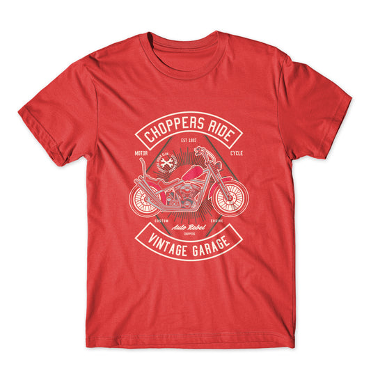 Chopper Ride T-Shirt 100% Cotton Premium Tee NEW