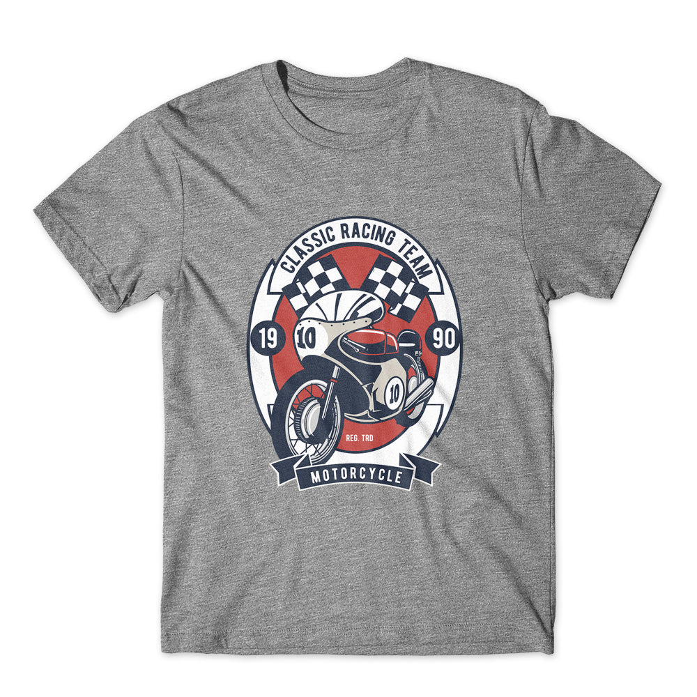 Classic Racing Motorcycle Team T-Shirt 100% Cotton Premium Tee NEW