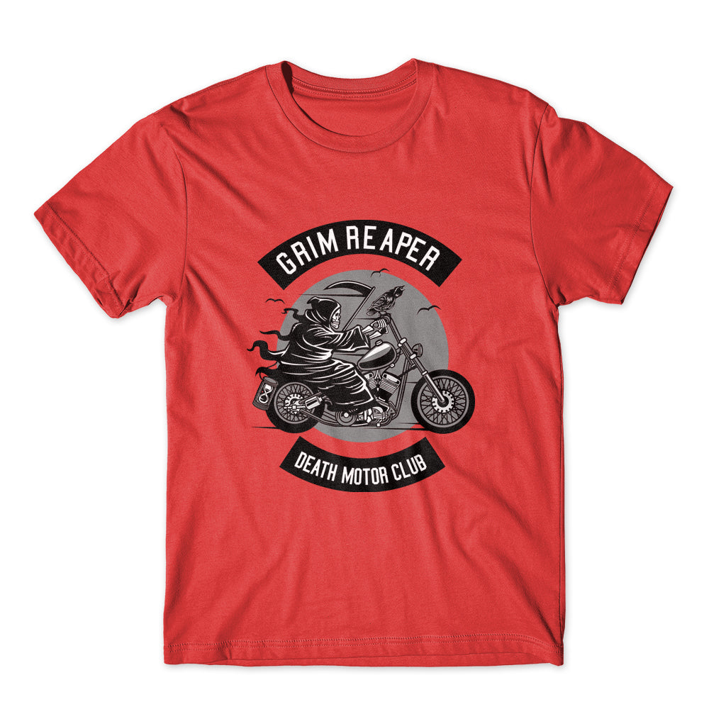 Death Motorcycle Club T-Shirt 100% Cotton Premium Tee NEW