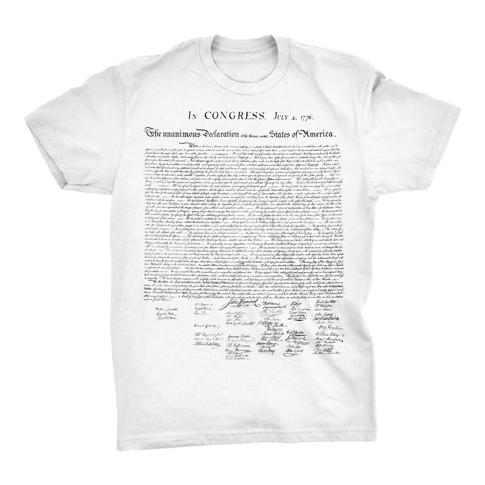 Declaration of Independence t-shirt