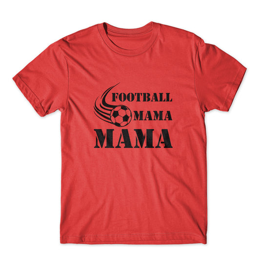 Football Mama T-Shirt 100% Cotton Premium Tee
