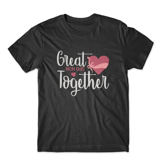 Great Mom Ents Together T-Shirt 100% Cotton Premium Tee