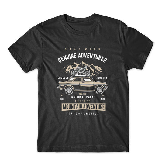 Genuine Adventurer T-Shirt 100% Cotton Premium Tee NEW