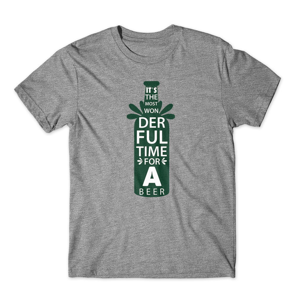 Its The Most Wonderful Time T-Shirt 100% Cotton Premium Tee