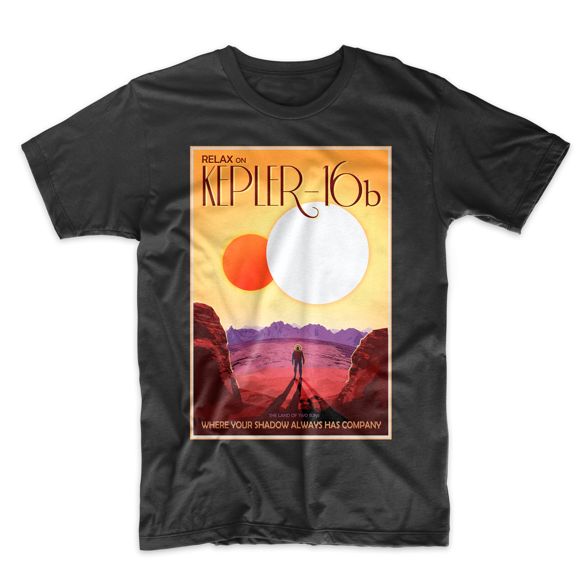 Kepler 16b T-Shirt. NASA's Visions of the Future - Mighty Circus
