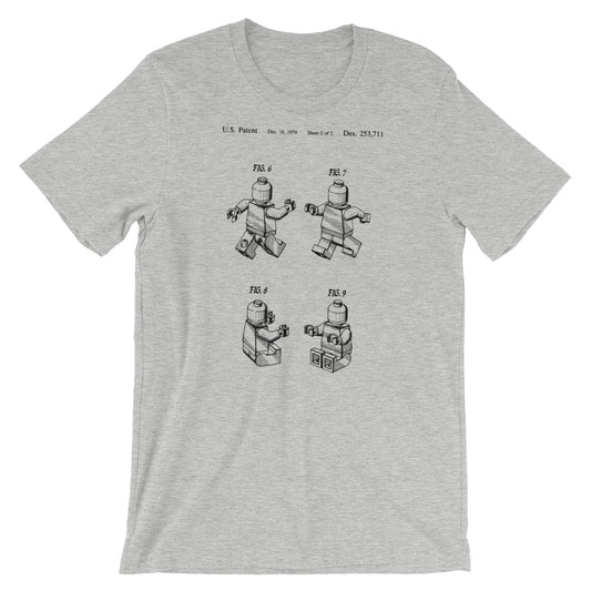 Lego Mini Figure Patent T-Shirt - Mighty Circus