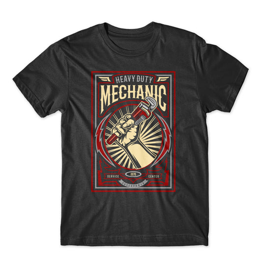 Heavy Duty Mechanic T-Shirt 100% Cotton Premium Tee NEW