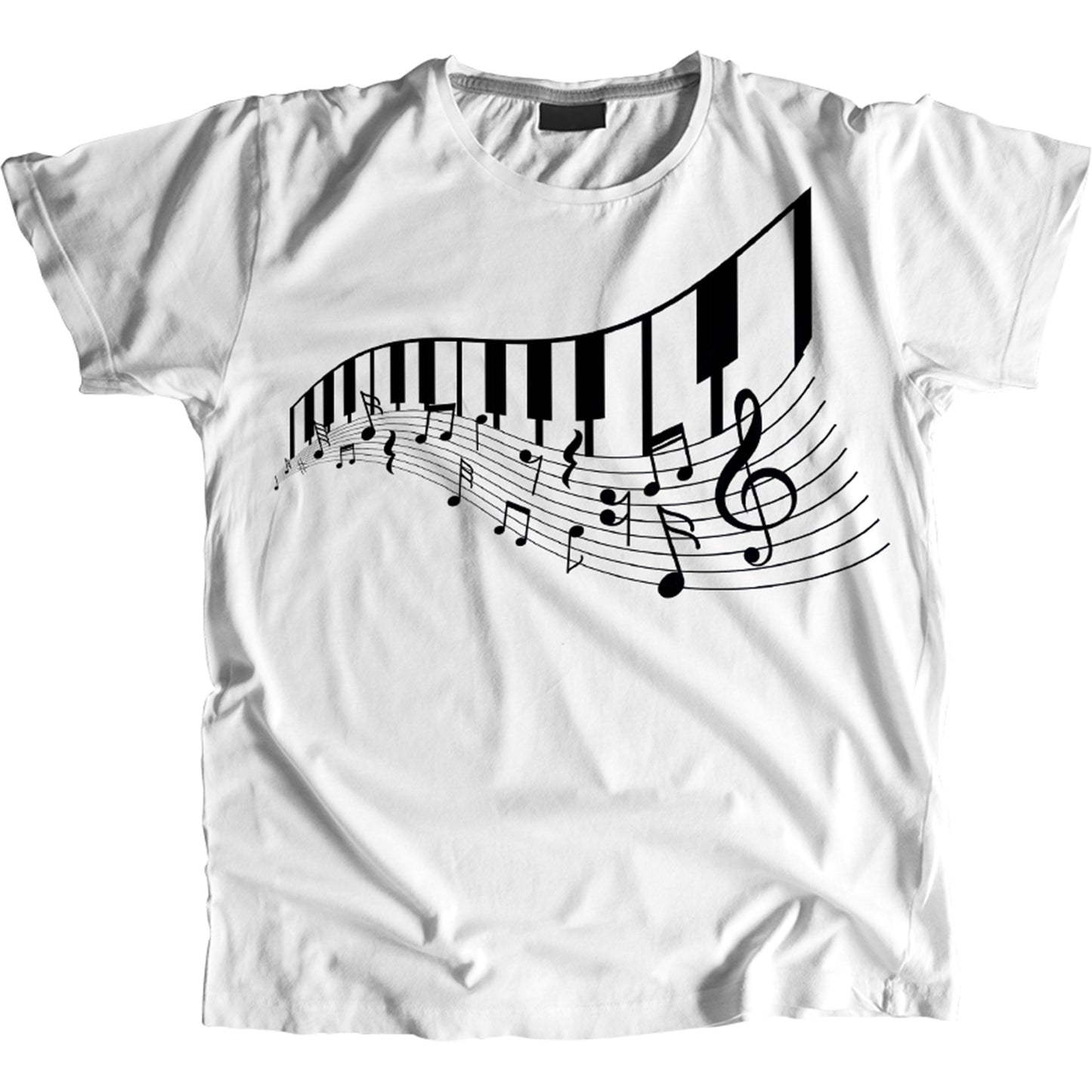 Piano Musical Band Musician T-Shirt 100% Cotton Premium Tee NEW