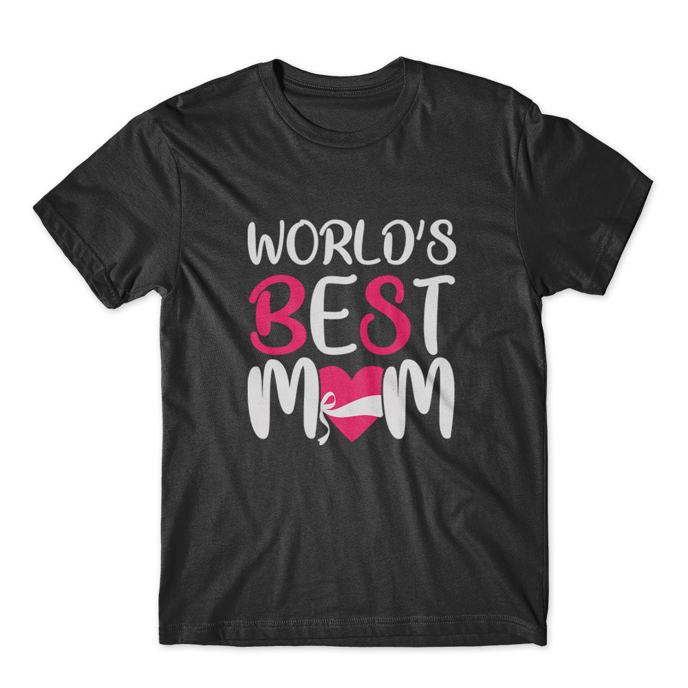 World’s Best Mom T-Shirt 100% Cotton Premium Tee
