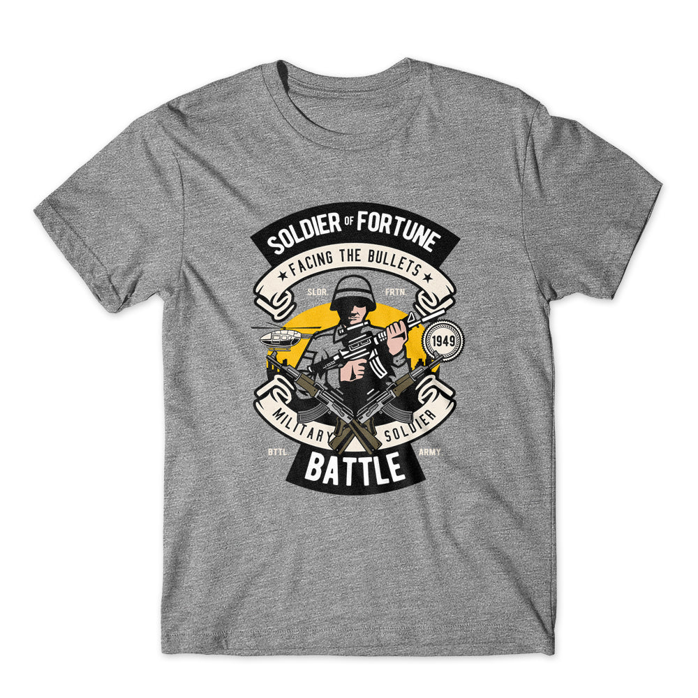 Soldier of Fortune Battle T-Shirt 100% Cotton Premium Tee NEW