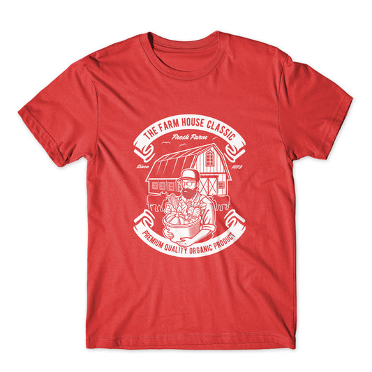 The Farm House Classic T-Shirt 100% Cotton Premium Tee NEW