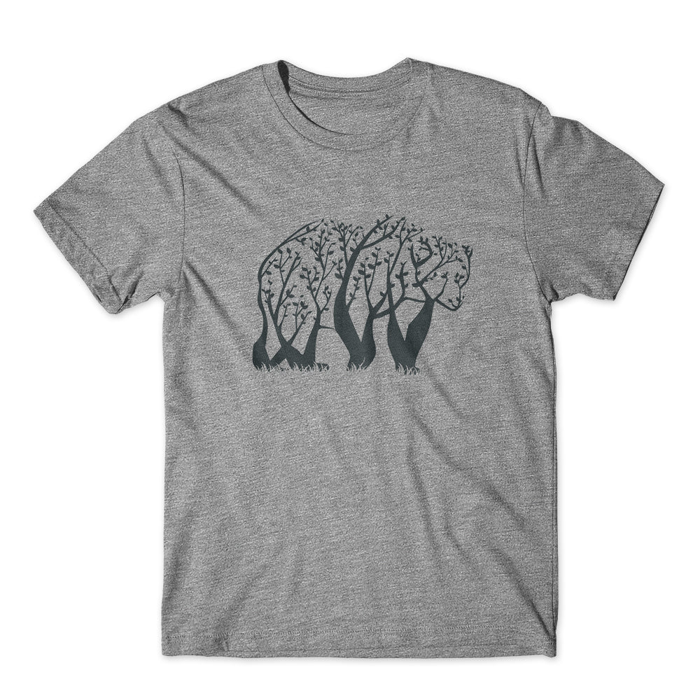 Wild Tree Bear T-Shirt 100% Cotton Premium Tee NEW