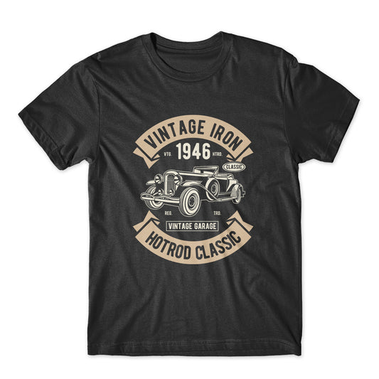 Vintage Iron Classic T-Shirt 100% Cotton Premium Tee NEW