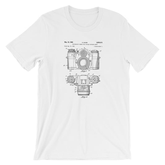 Camera Patent T-Shirt - Mighty Circus