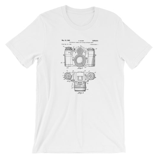 Camera Patent T-Shirt - Mighty Circus