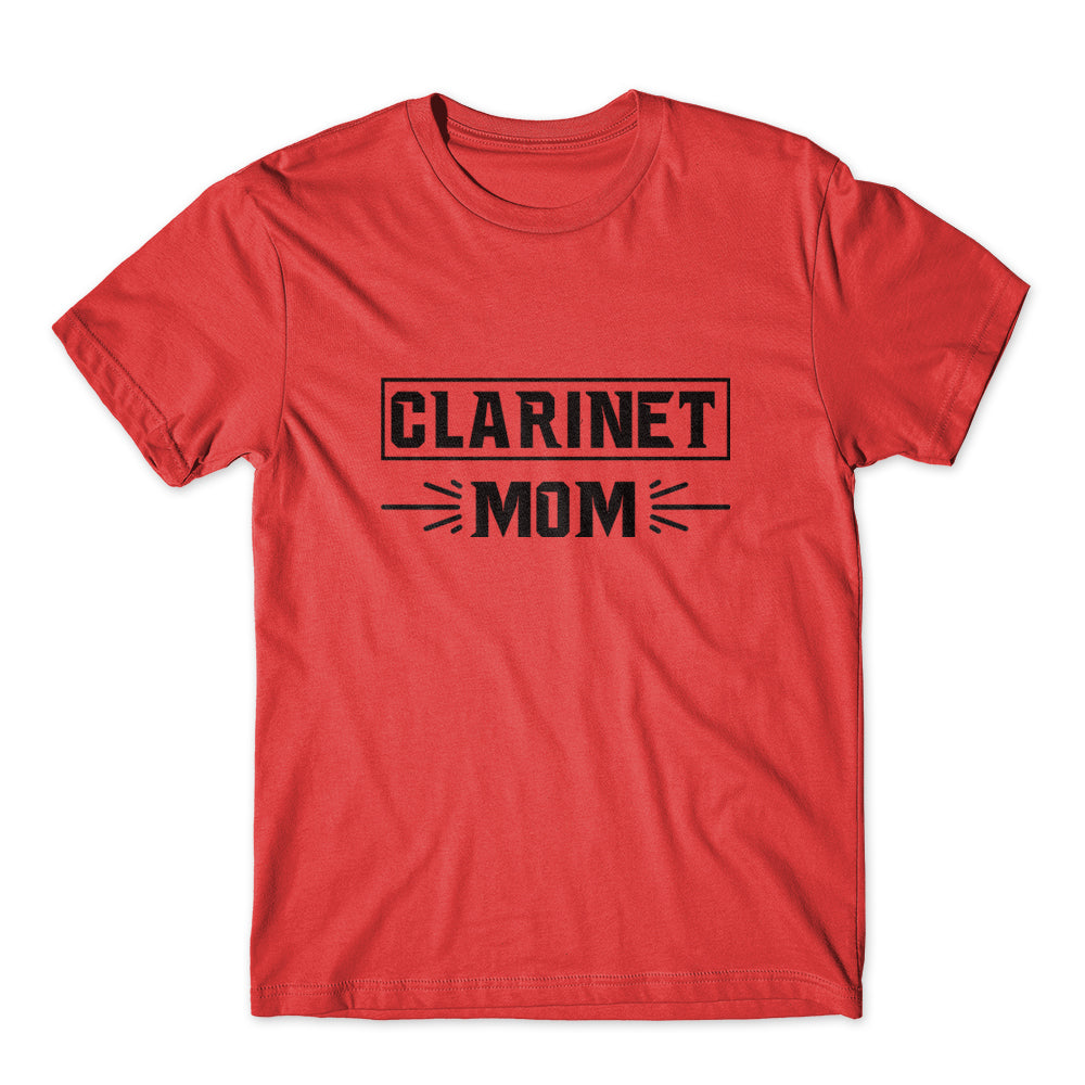Clarinet Mom T-Shirt 100% Cotton Premium Tee