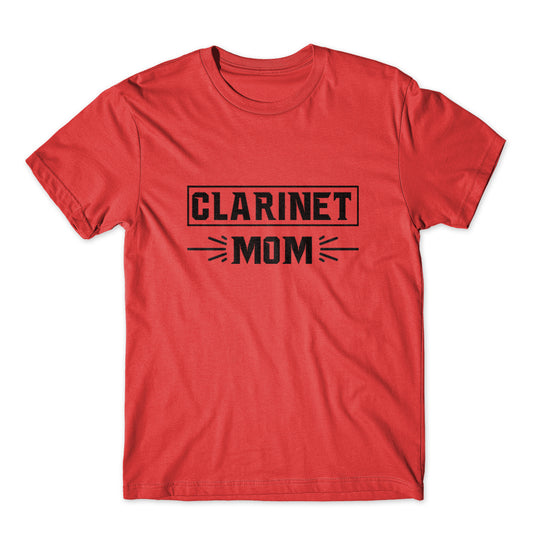 Clarinet Mom T-Shirt 100% Cotton Premium Tee