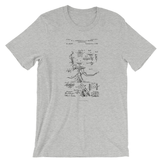 Dentists Chair Patent T-Shirt - Mighty Circus