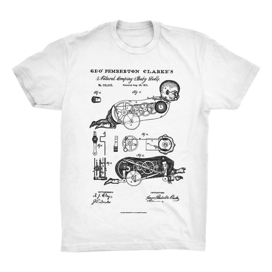 Creeping Doll Patent T-Shirt - Mighty Circus