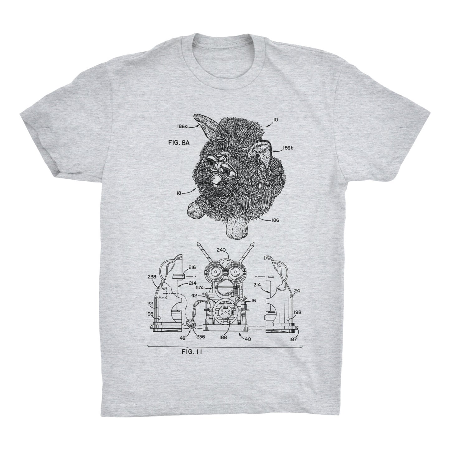 Furby Patent T-Shirt - Mighty Circus