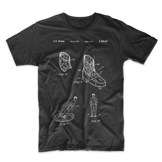 Michael Jackson Anti Gravity Shoes Patent T-Shirt - Mighty Circus