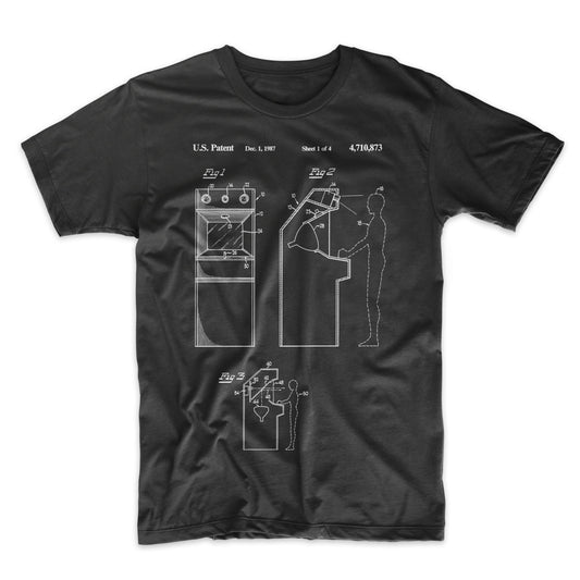Arcade Game Patent T-Shirt - Mighty Circus
