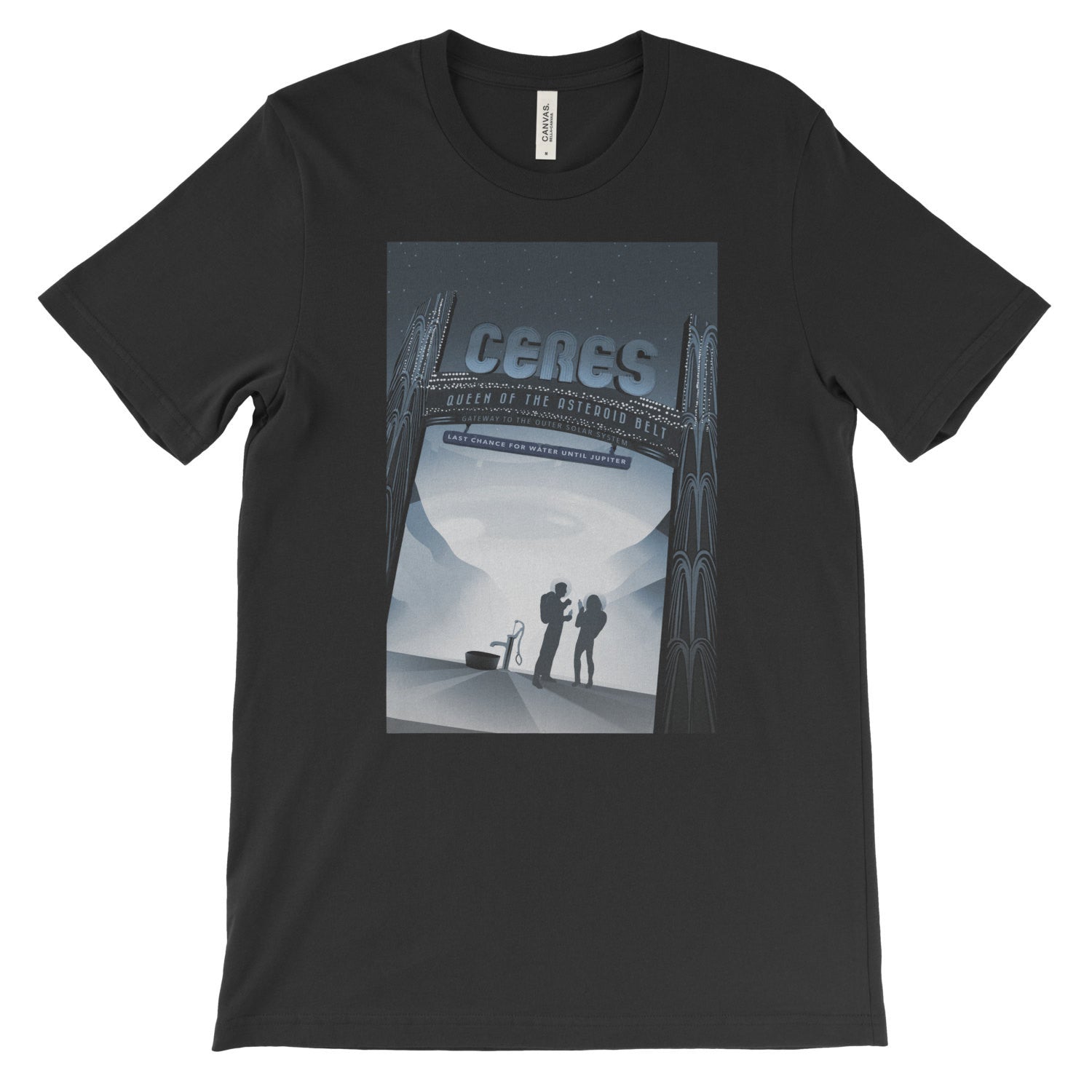 Ceres Poster Print T-Shirt from NASA - Mighty Circus