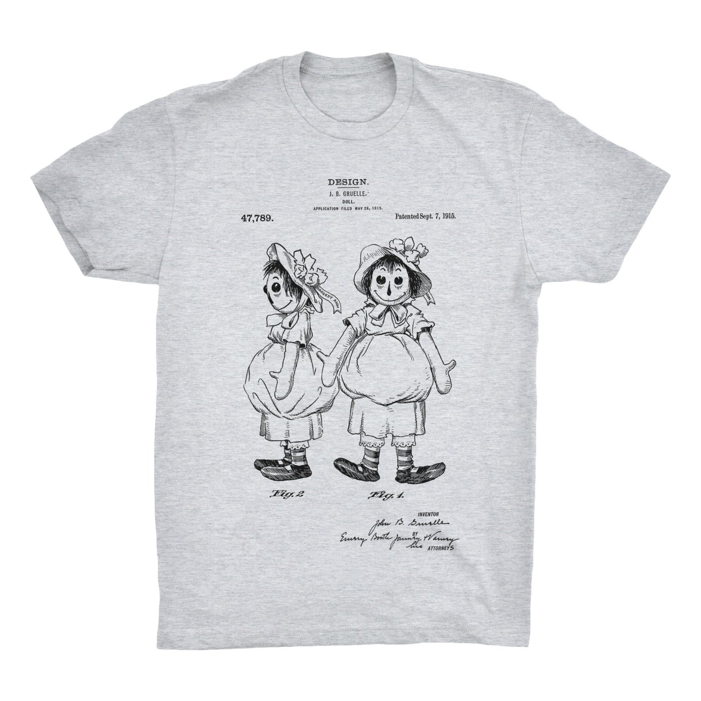 Raggedy Ann Patent T-Shirt - Mighty Circus