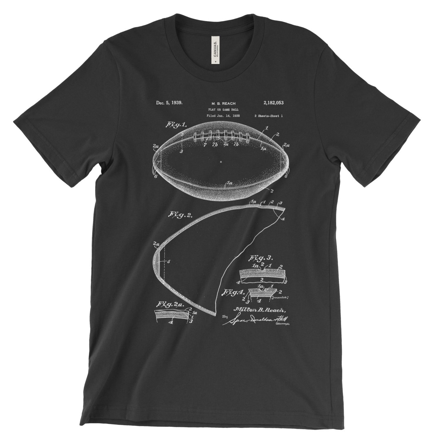 Football Patent T-Shirt - Mighty Circus