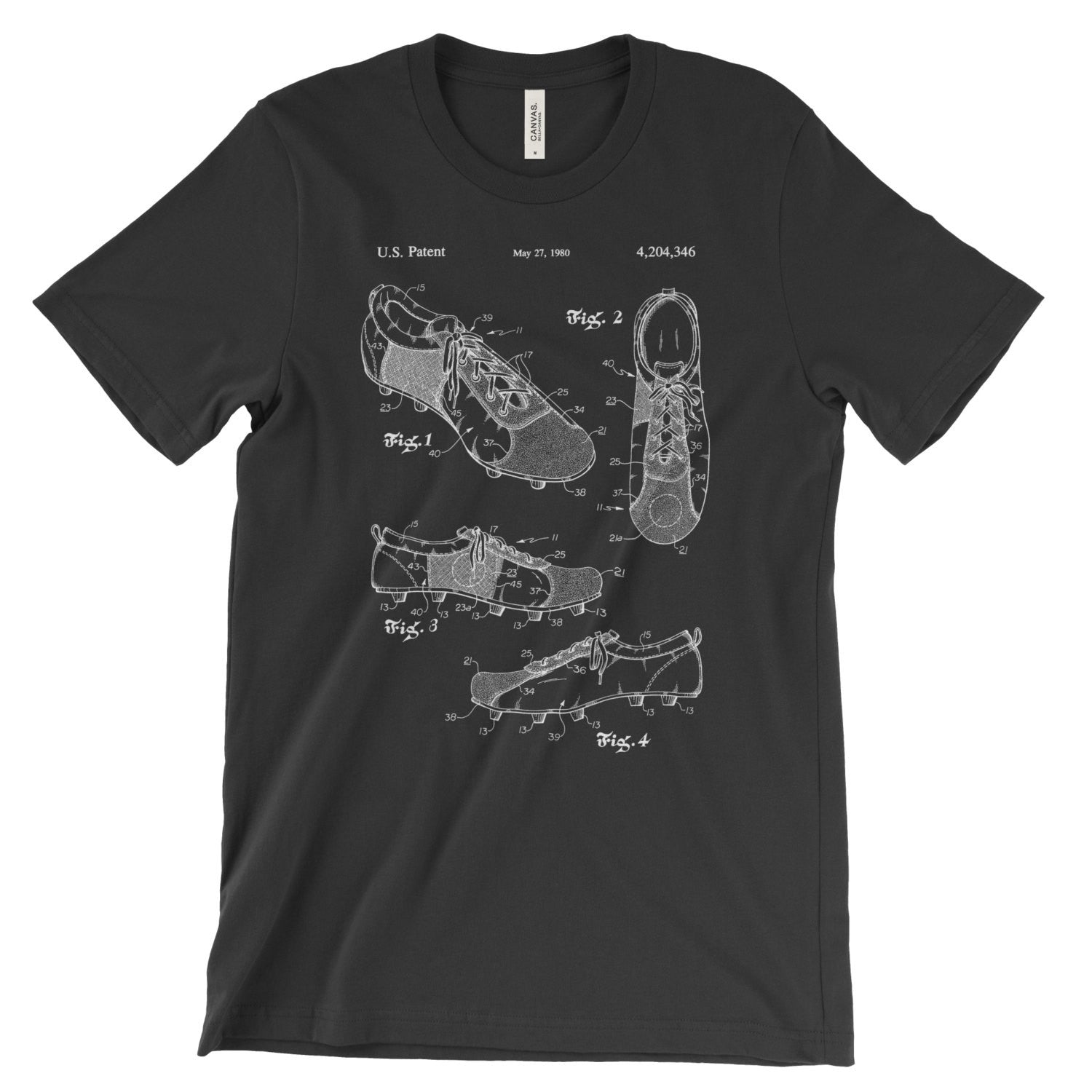 Soccer Shoe Patent T-Shirt - Mighty Circus