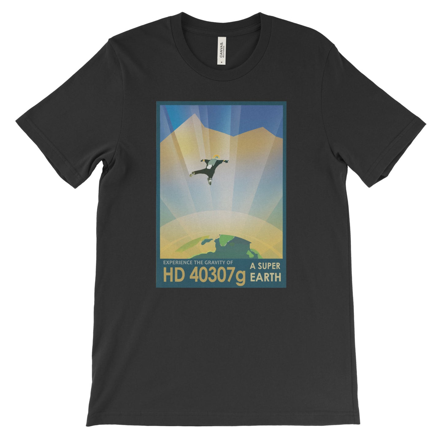 HD 40307g Poster Print T-Shirt from NASA - Mighty Circus