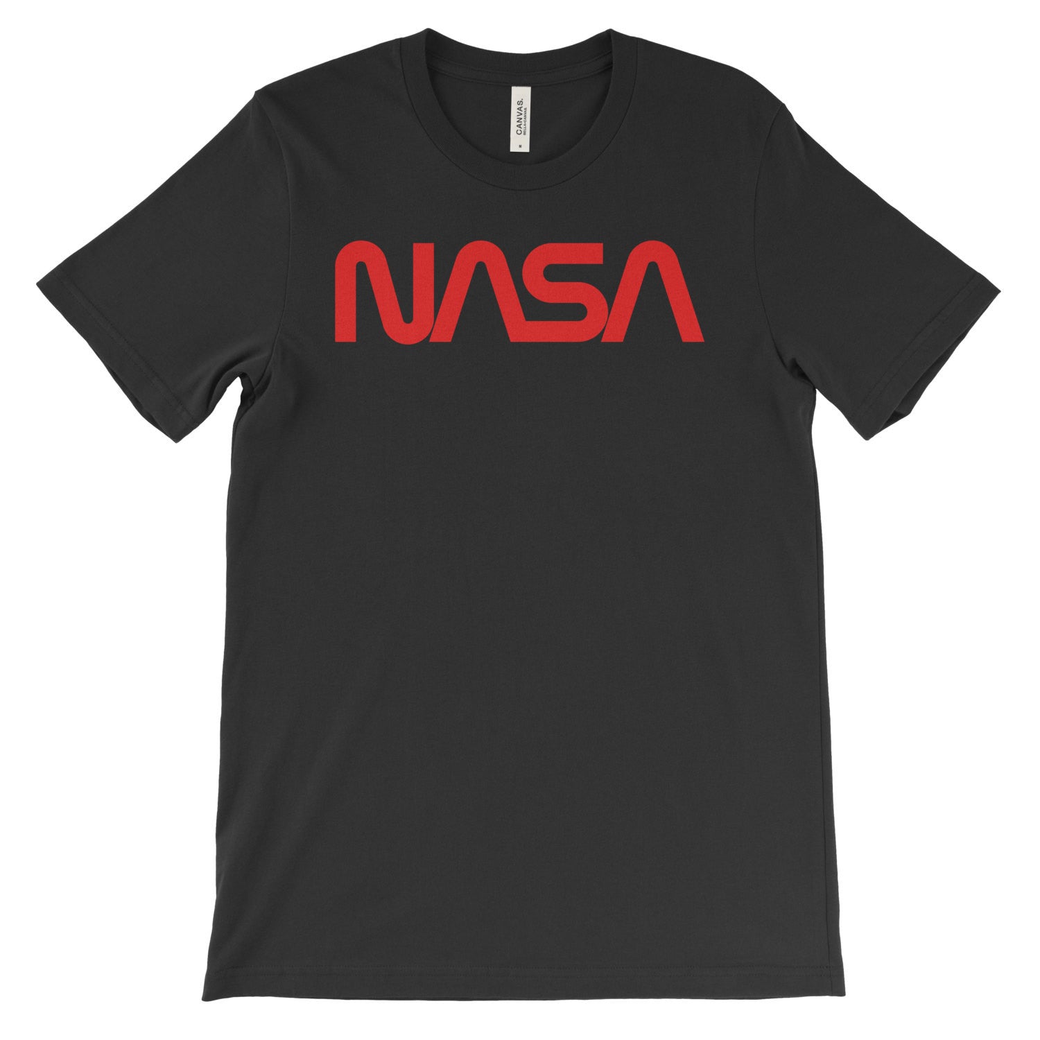 NASA Worm Logo (center) T-Shirt - Mighty Circus