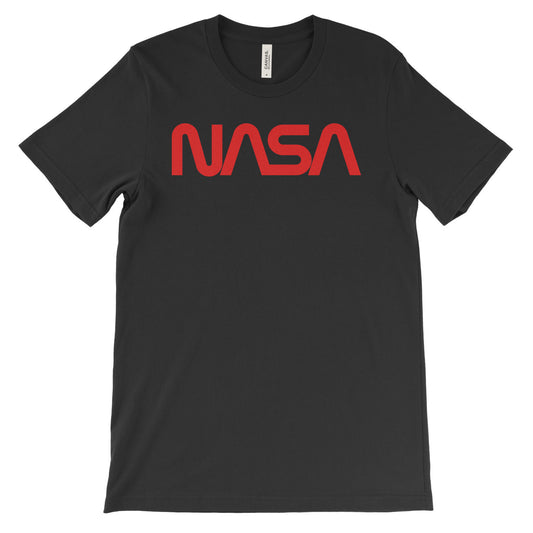 NASA Worm Logo (center) T-Shirt - Mighty Circus