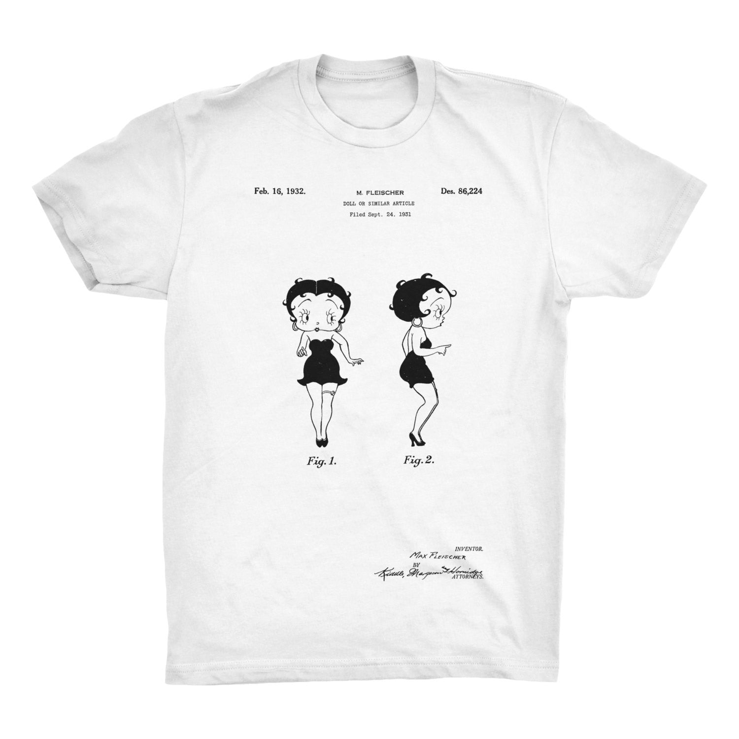 Betty Boop Patent T-Shirt - Mighty Circus