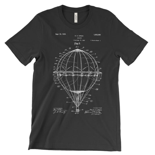 Hot Air Balloon Patent T-Shirt - Mighty Circus