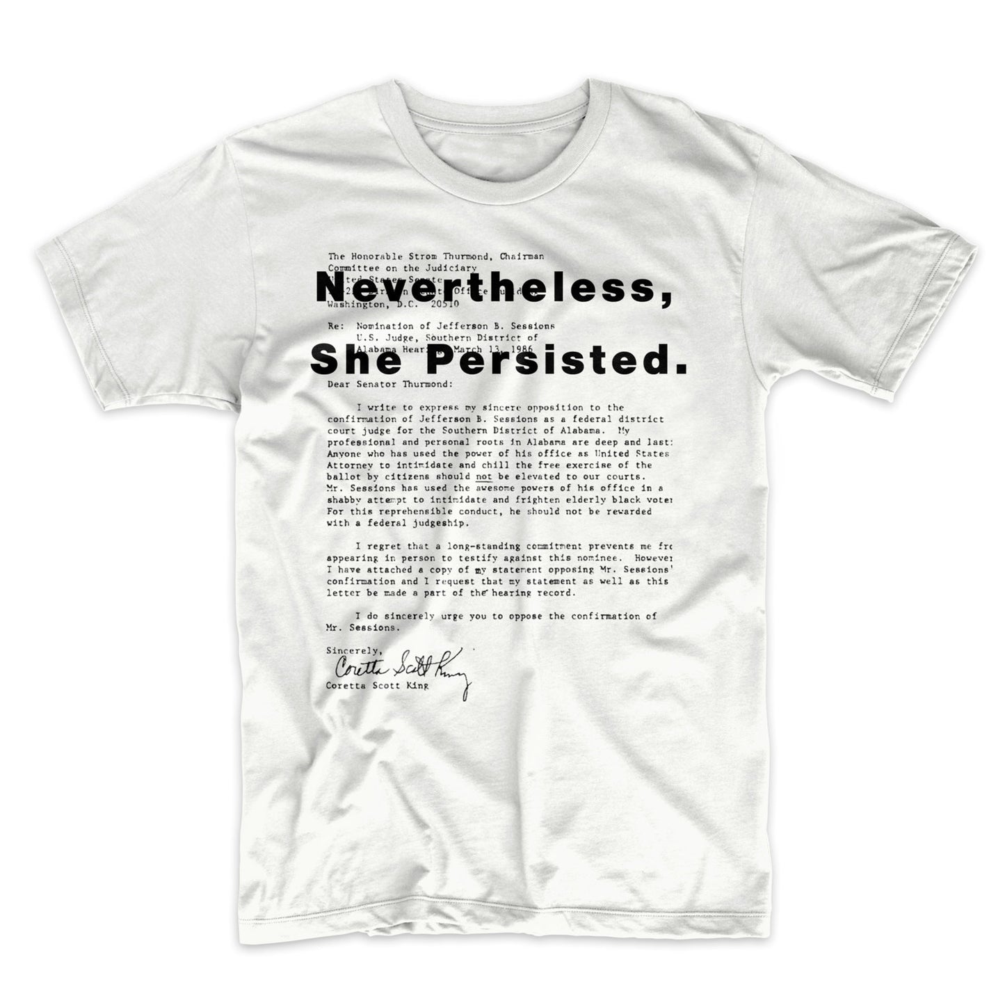 She Persisted T-Shirt - Mighty Circus