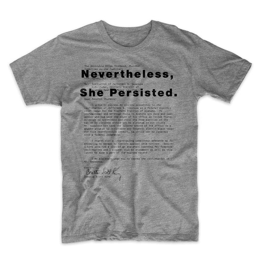 She Persisted T-Shirt - Mighty Circus