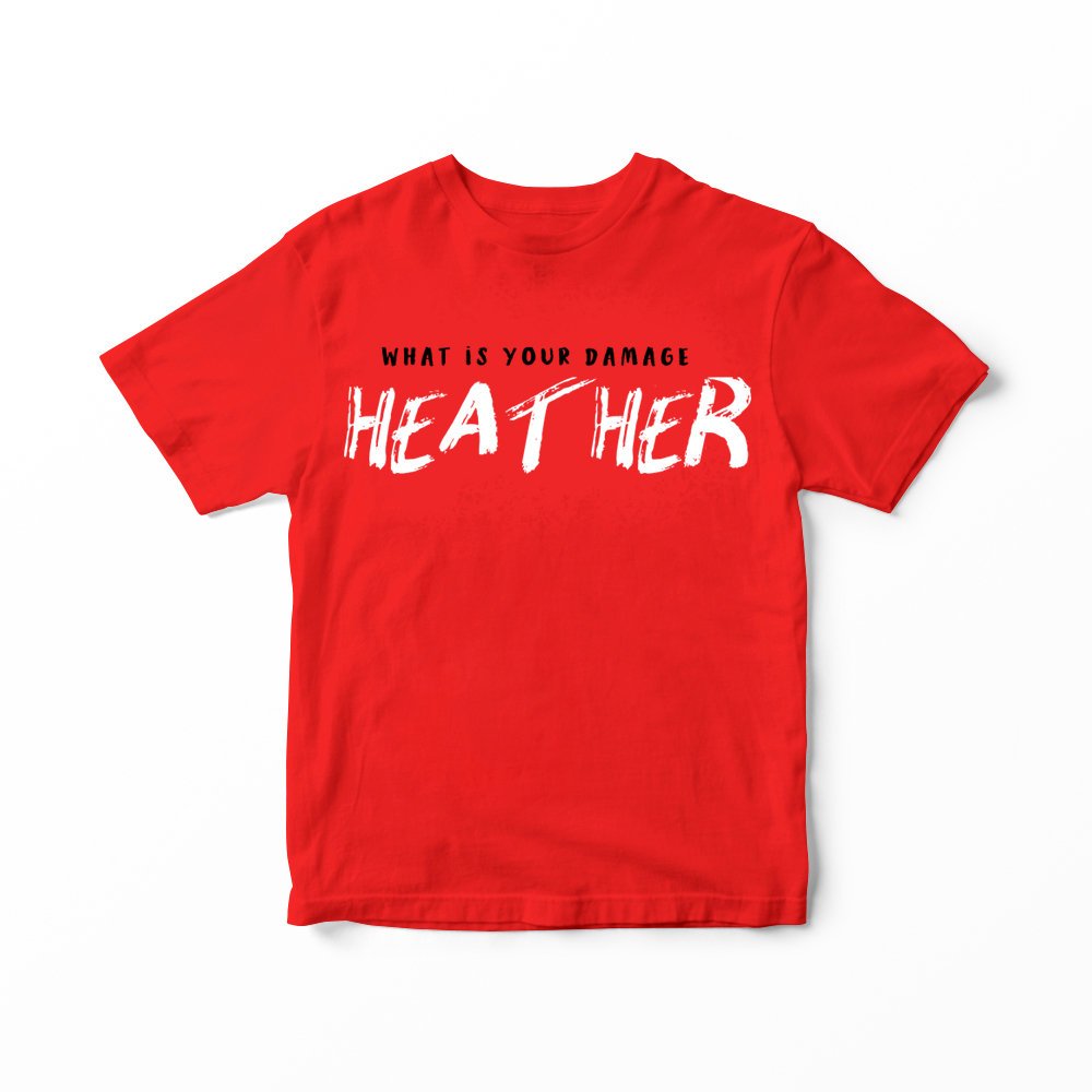 What's Your Damage Heather T-Shirt