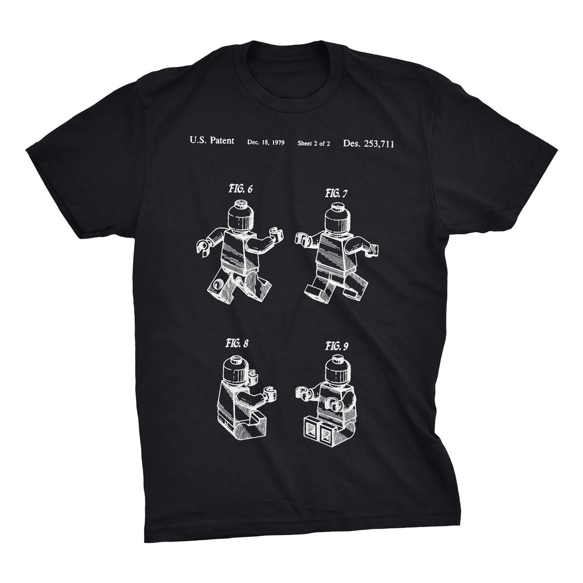 Lego Man Patent T-Shirt. Lego Patent - Mighty Circus