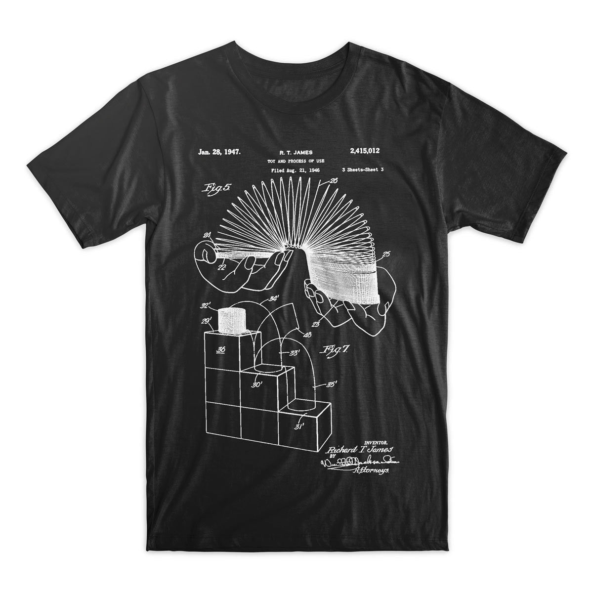 Slinky Patent T-Shirt - Mighty Circus