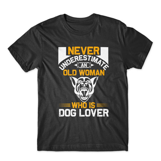 Never Underestimate An Old Woman T-Shirt 100% Cotton Premium Tee